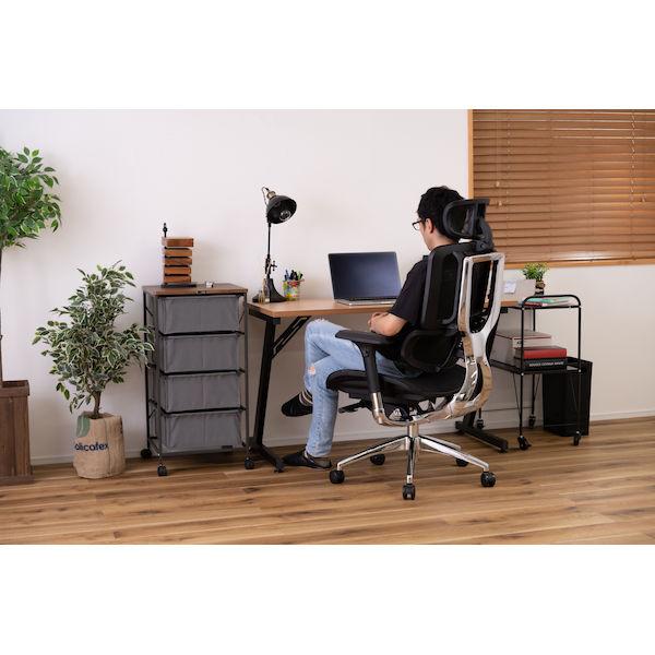 【訳あり・新品】 オフィスチェア ブラック (品番：OFC-72BK)(L-1)荷姿3辺計200cm 東谷 【1203123774】(43094円)