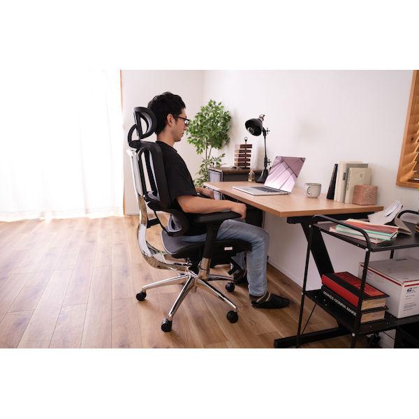 【訳あり・新品】 オフィスチェア ブラック (品番：OFC-72BK)(L-1)荷姿3辺計200cm 東谷 【1203123774】(43094円)