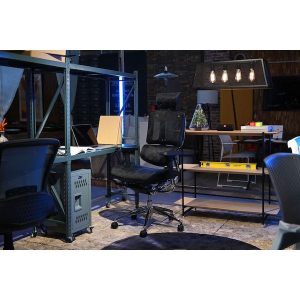 【訳あり・新品】 オフィスチェア ブラック (品番：OFC-72BK)(L-1)荷姿3辺計200cm 東谷 【1203123774】(43094円)