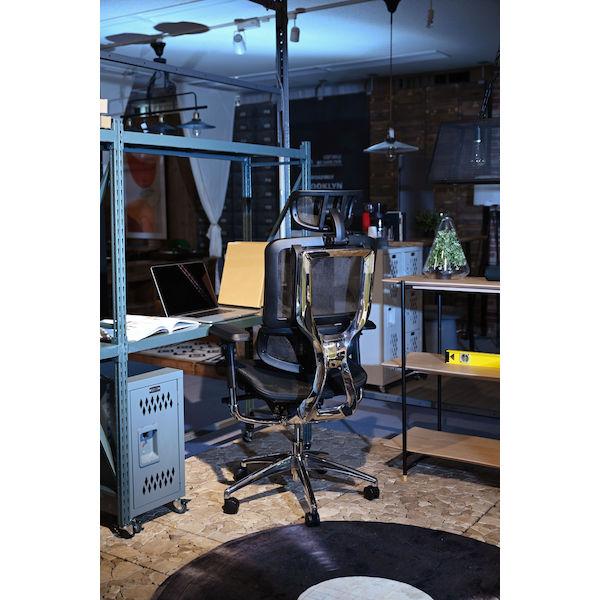 【訳あり・新品】 オフィスチェア ブラック (品番：OFC-72BK)(L-1)荷姿3辺計200cm 東谷 【1203123774】(43094円)