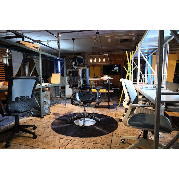 【訳あり・新品】 オフィスチェア ブラック (品番：OFC-72BK)(L-1)荷姿3辺計200cm 東谷 【1203123774】(43094円)