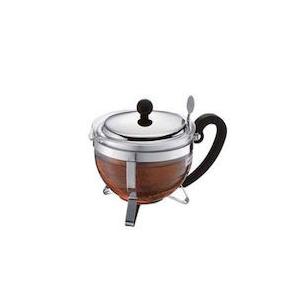 bodum シャンボール ティーポット 1L シルバー ティーポット ステンレスフィルター 1922-16-6 CHAMBORD ボダムジャパン 品番：PBD2301 ZZED