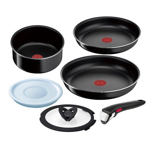 T-fal インジニオ•ネオ IHハードチタニウムアンリミテッド　6点セット T-faL インジニオ・ネオIHハードチタニウム・アンリミテッドセット6