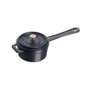 ストウブ スモール ソースパン 10cm黒40509-537