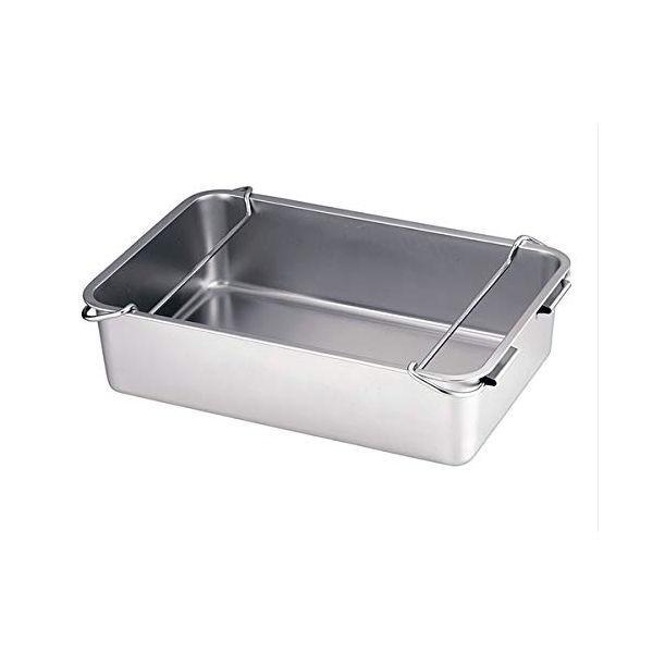 TKG ステンレス 運搬バット 手付 3枚取 品番：AUV1901