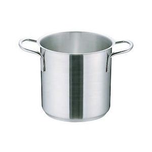 遠藤商事 ムラノ インダクション18-8寸胴鍋 (蓋無)28cm (品番)AZV7704