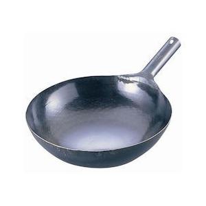 遠藤商事 山田 鉄 打出片手中華鍋(板厚1.2mm) 45cm (品番)ATY9145
