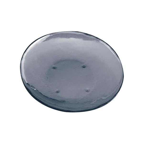遠藤商事 タイガーグラス ラウンドディーププラター 022-033-02 グレー (品番)RTI7102