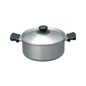 佐藤商事 柳宗理 IH両手鍋 浅型(つや消し) 22cm 31303 (品番)ALY6501