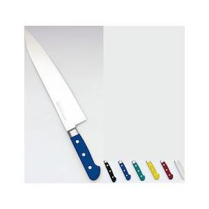 堺實光 STD抗菌PC 牛刀 両刃 27cm赤56127 AZT7023