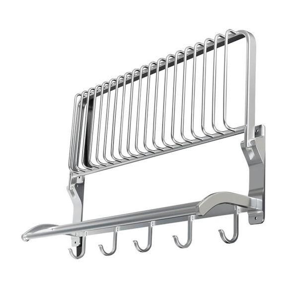 (長期欠品中、予約販売)DULTON アルミニウム ウォールラック Aluminum wall rack Bタイプ (品番：H19-0023) ダルトン インダストリアル アメリカン｜n-tools｜02