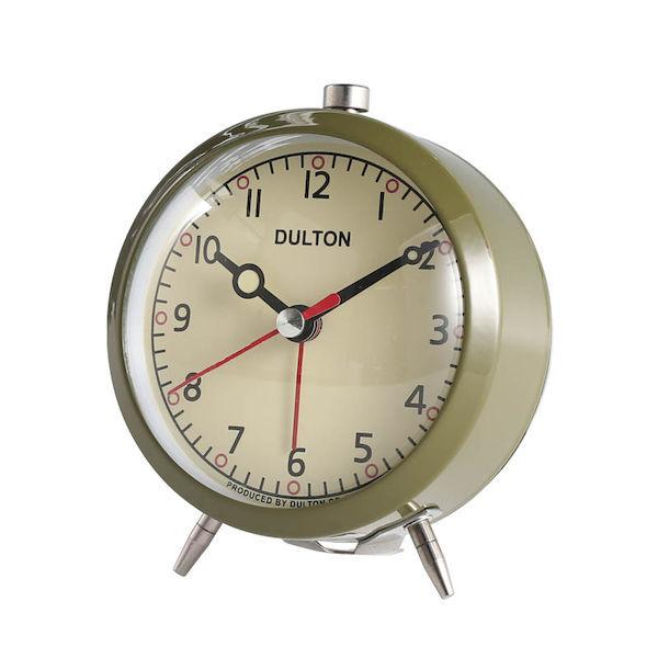 DULTON アラームクロック オリーブ ALARM CLOCK OLIVE(CODE：100-053Q/OV) ダルトン インダストリアル DIY 男前 インテリア｜n-tools｜02