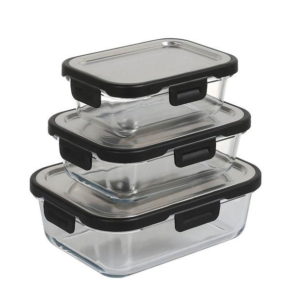 DULTON FOOD CONTAINER W/STAINLESS LID M フード コンテナ ウィズ ステンレス リッド M (品番：M-0521M) ダルトン インダストリアル アメリカン D2310｜n-tools｜04