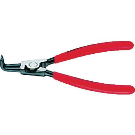 4621-A01 軸用スナップリングプライヤー 曲 KNIPEX 4621A01-2316｜n-tools