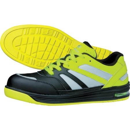 高視認 先芯入りスニーカーWPA-RF01 イエロー 26.5cm ミドリ安全 WPARF01Y26.5-7186