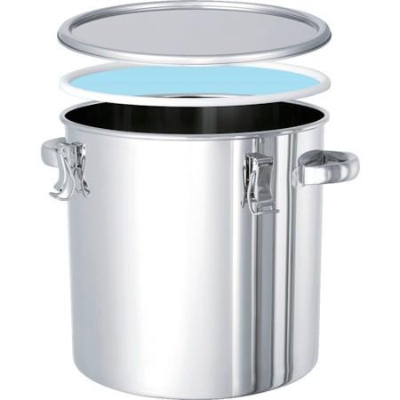 ステンレスタンクPTFEパッキン付式保存タンク10L 日東 CTHPTFE24-5038