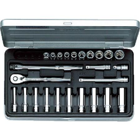 6.3sq.ソケットレンチセット[25点] KTC TB2X20-2285