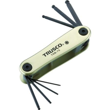 ボールポイント六角棒レンチセット ナイフ式 TRUSCO TNB7S-3100｜n-tools