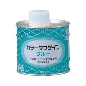 塩ビ用接着剤 色付きブルー 500G クボタケミックス BLUE500G-2305｜n-tools