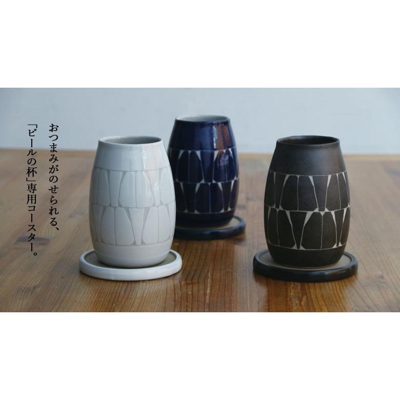 在庫限り)かもしか道具店 素焼きコースター（小皿としても使用可） 白