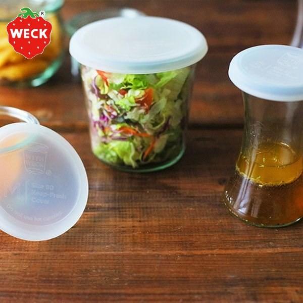 限定販売】 WITH WECK シリコンキャップ L クリア WW-022CL WECKシリコンキャップL蓋