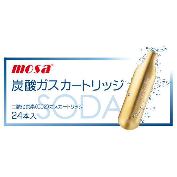 MOSA 炭酸ガスカートリッジ 24本入 １回使い切り モサ｜n-tools｜02