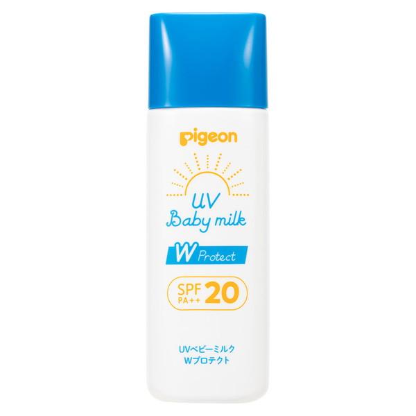 【メール便送料無料】ピジョン UVベビーミルク Wプロテクト SPF20 PA++ (45g) ＜日焼け止め　花粉・PM2.5からもお肌をバリア　0ヵ月から＞｜n-yakuhin｜02