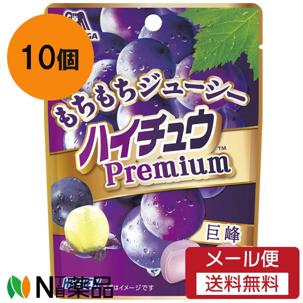 HIーCHEW 【メール便送料無料】森永製菓 ハイチュウプレミアム(ぶどう