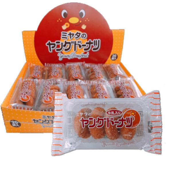 宮田製菓 ヤングドーナツ 4個入×20個 : N丁目薬品 - 通販 - Yahoo
