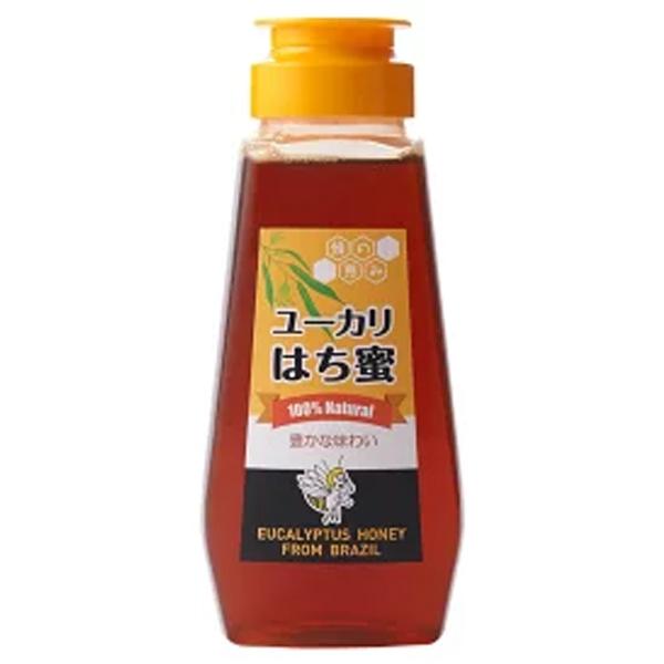 サンフローラ　ユーカリはち蜜（バルブ・ボトル）　300g×12本セット　100％ブラジル産天然ハチミツ