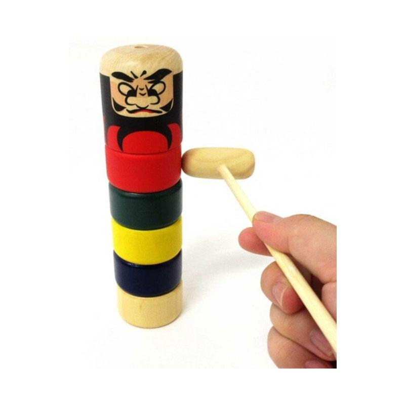 チャンピオンだるま落とし 郷土玩具 木工品 だるま落とし 木製 伝統的 おもちゃ ダルマ 木のおもちゃ 子供 キッズ