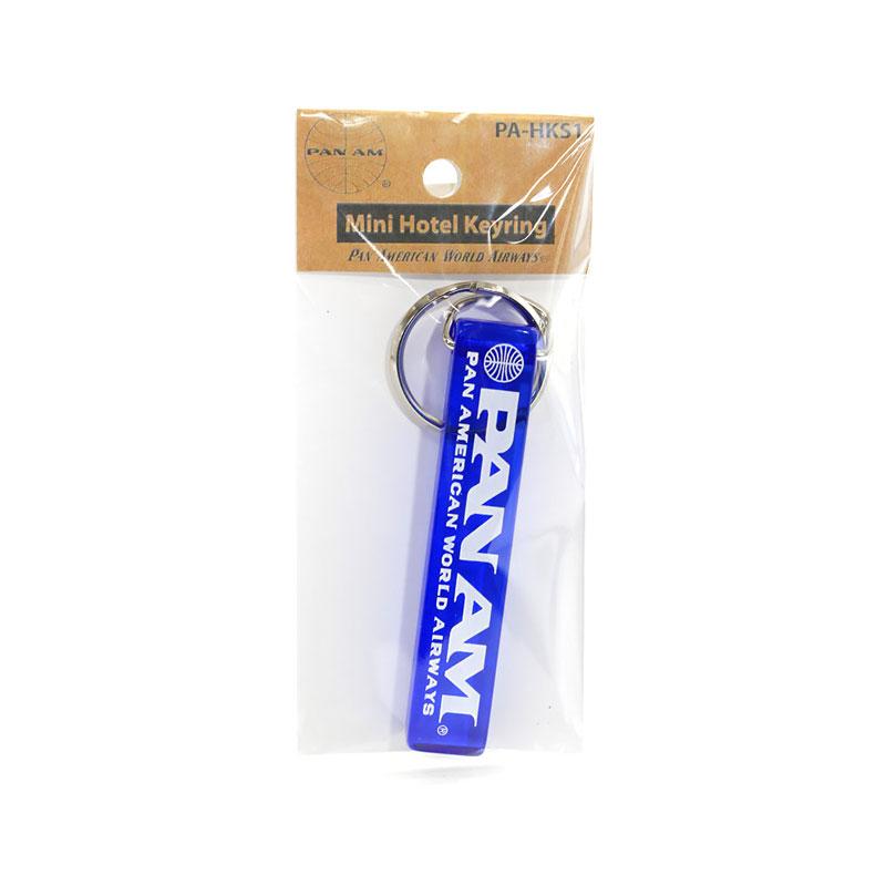 パンナム キーリング Pan Am PAN AM パンナム キーリング PA-HKS1 ミニホテル キーホルダー 航空