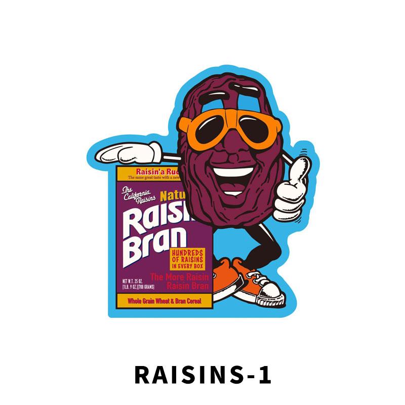 JUICE WIENER FEPC RAISINS SINCLAIR American Sticker ステッカー シール デコレーション ...