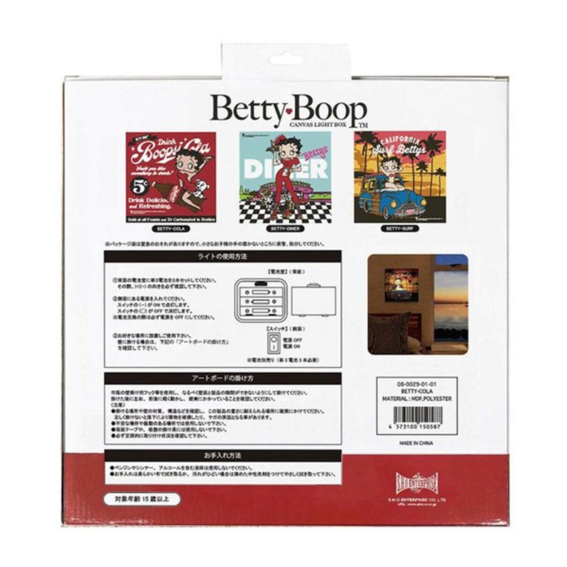 BETTY BOOP ベティちゃん ベティブープ Betty Boop LED Canvas BETTY BOOP ベティちゃん ベティブープ Betty Boop LED Canvas