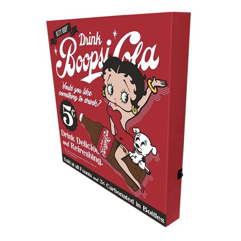 BETTY BOOP ベティちゃん ベティブープ Betty Boop LED Canvas BETTY BOOP ベティちゃん ベティブープ Betty Boop LED Canvas