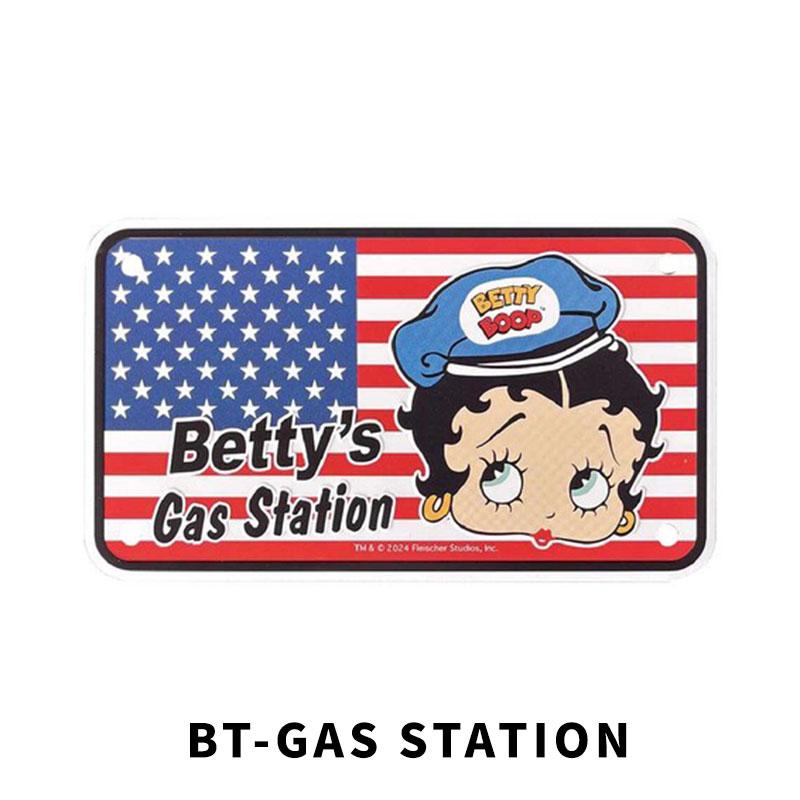 BETTY BOOP（ベティ ブープ） ベティちゃん Betty Boop BIKER CM PLATE 