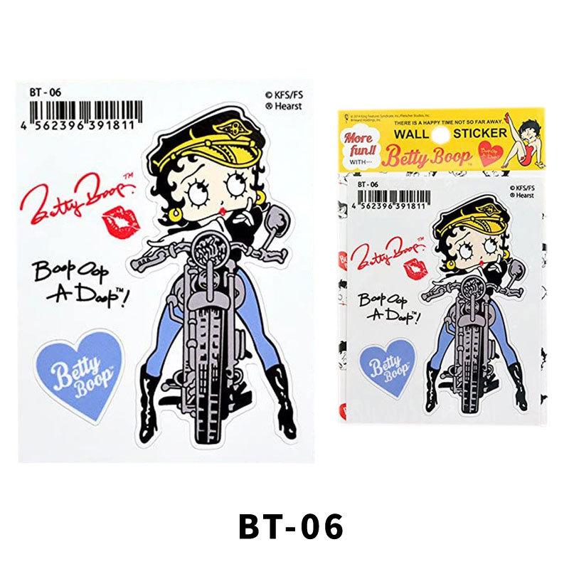 ベティちゃん ベティブープ Betty Boop ステッカー ビニールステッカー