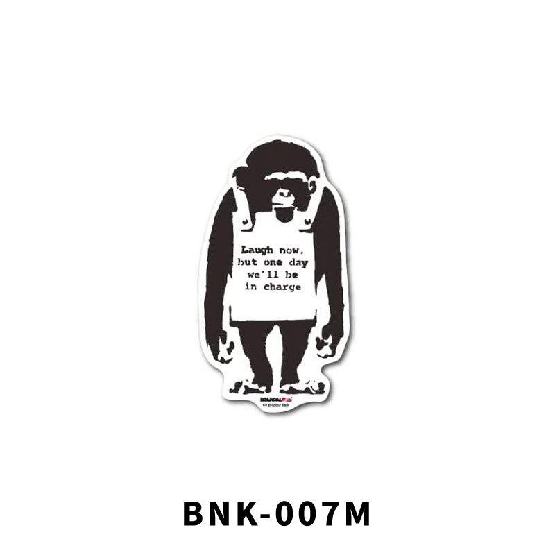 即決　本物　Banksy KEEP LEFT バンクシー　大判ステッカー　激レア bnk-st-xl-1-8.jpg