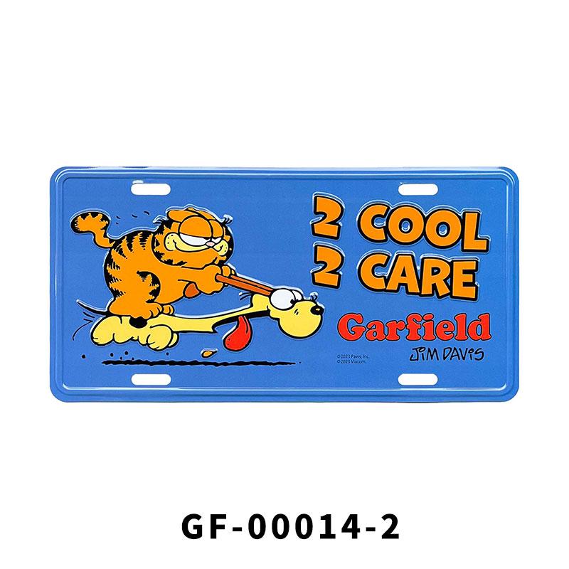 GARFIELD ガーフィールド 猫 ライセンスプレート ナンバープレート CM