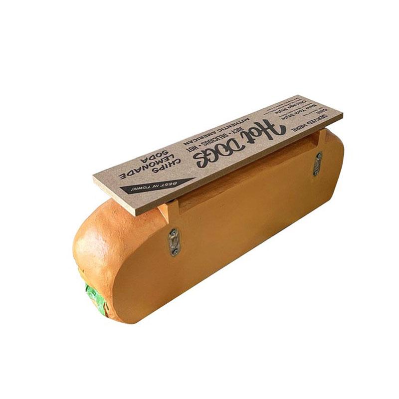 HOTDOG HAMBURGER SHELF ホットドッグ ハンバーガー シェルフ 壁掛け