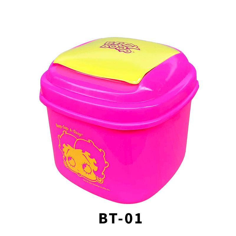 DUST BOX ゴミ箱 Betty Boop  2点セット.ᐟ‪‪.ᐟ DUST BOX 2L 卓上 ゴミ箱 GARFIELD Mutant Turtles Betty Boop