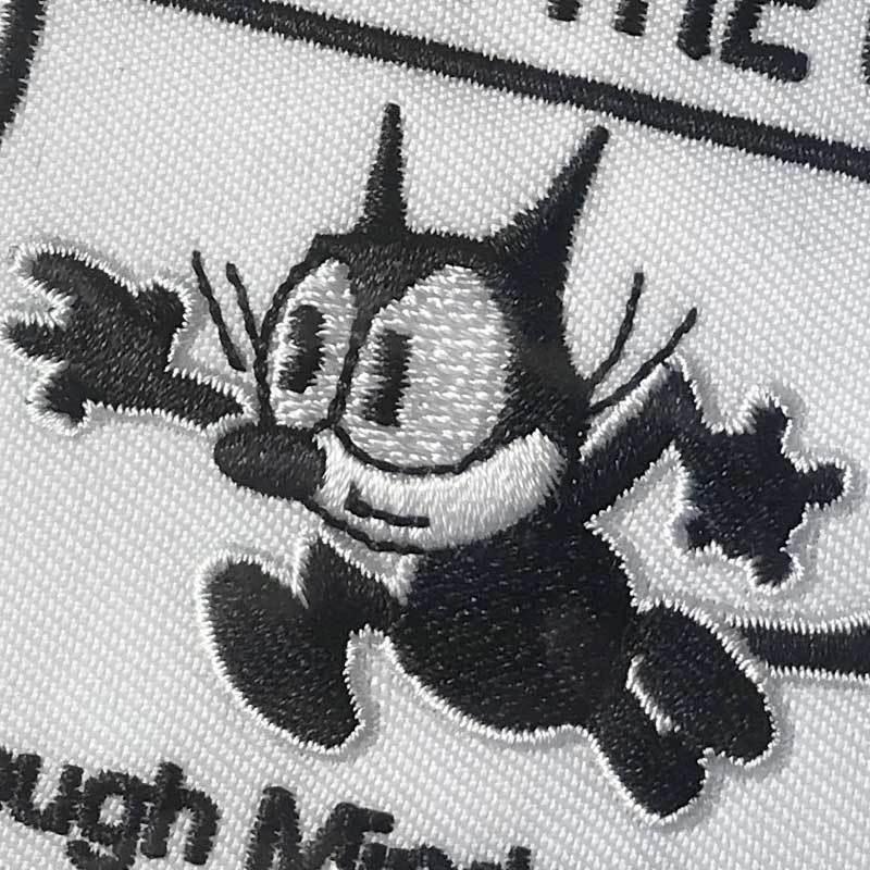 フィリックス FELIX ハート 猫 キャラクター アメリカ パッチ アイロン