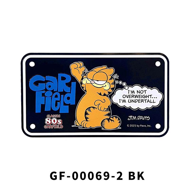 ガーフィールド　猫　セル画　 ALOOF... フレーム付き GARFIELD ガーフィールド 猫 BIKER CM PLATE ミニ CMプレート バイク