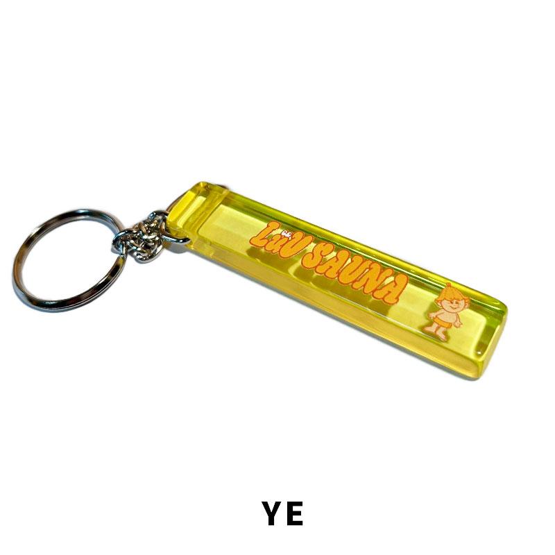 LuvSAUNA ラブサウナ ホテル キーホルダー キーリング ストラップ