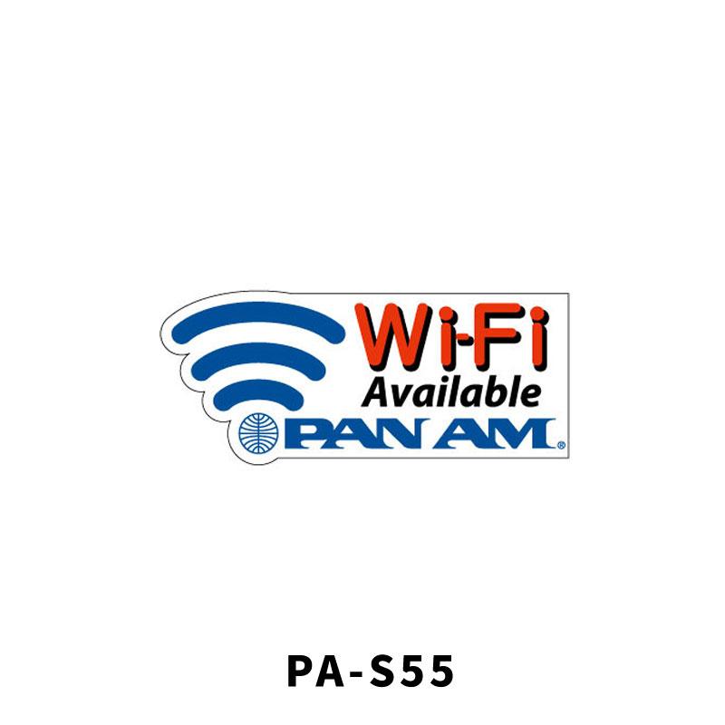 PAN AM パンナム ステッカー PA-S52  PA-S57 耐水 耐光 航空会社 飛行機 シール デコレーション アメリカ オシャレ ファッション 小物 アメカジ グッズ｜n2style｜05