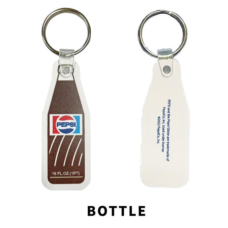 PEPSI ペプシ RUBBER KEYCHAIN LOGO CAN BOTTLE ラバーキーホルダー ラバー キーリング キーチェーン キー