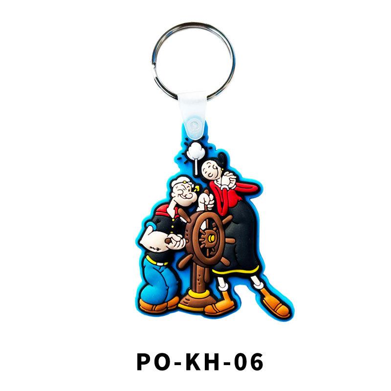 POPEYE（ポパイ） ラバーキーホルダー RUBBER KEY HOLDER キーホルダー