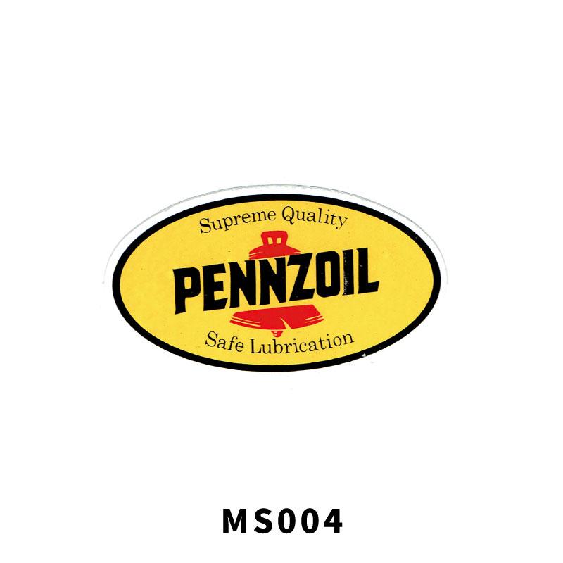 CHAMPION 76 PENNZOIL STP NOS Mallory Racing Sticker 耐水
