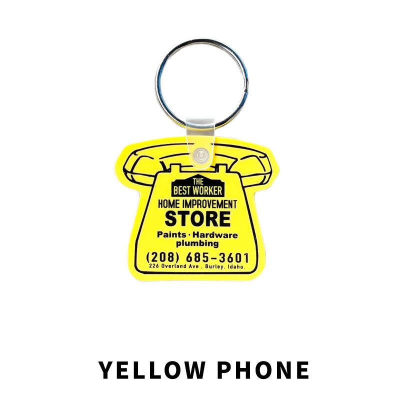 BEST WORKER ラバーキーホルダー RUBBER KEY HOLDER キーホルダー 