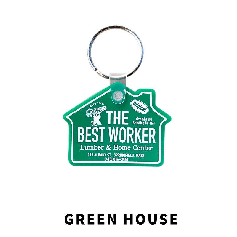 BEST WORKER ラバーキーホルダー RUBBER KEY HOLDER キーホルダー 